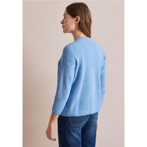 Cecil knopen vest light blue 253926 16308