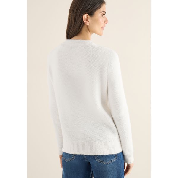 Cecil fluffy vest light greige 254075 27089