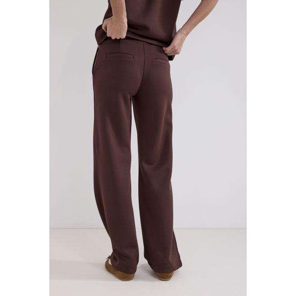 Tramontana broek met stuts chocolate C12-21-102