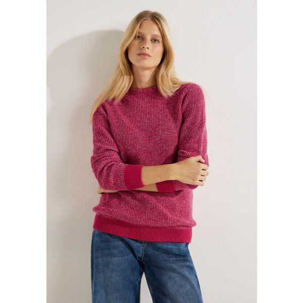 Cecil mêlee trui cosy coral 302549 25068