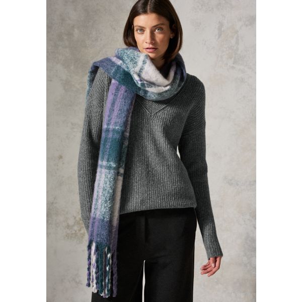 Cecil v-hals trui grey melange 303029 16040