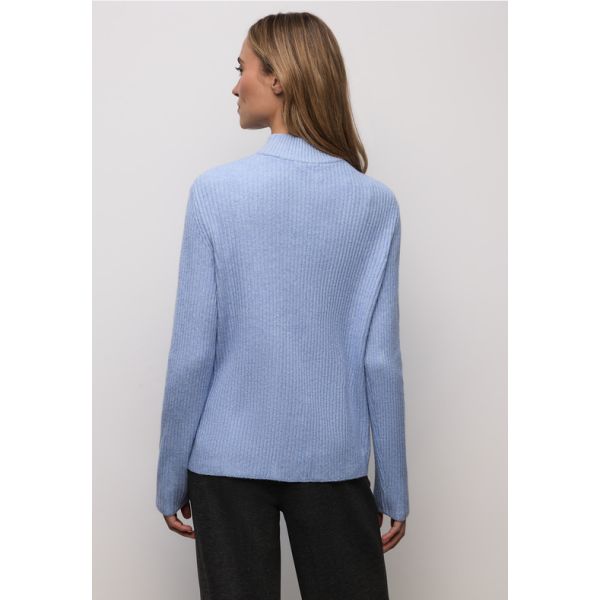 Street One kabeltrui frosted blue 303430 17150