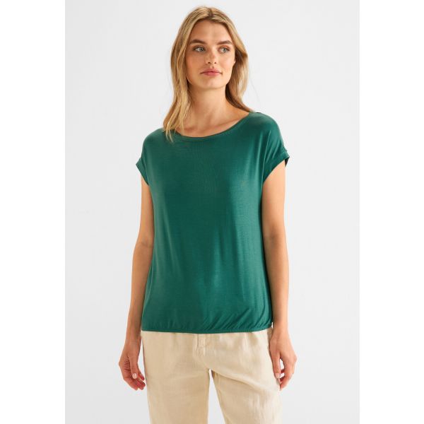 Street One shirt lagoon green 319648 14957