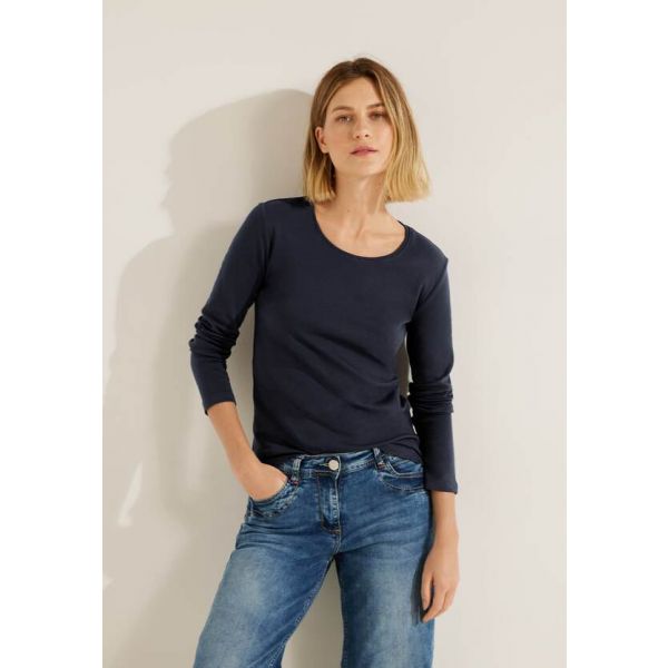 Cecil t shirt top lange mouw