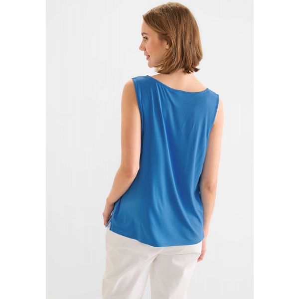 Street One blouse top blue bay 320003 14915