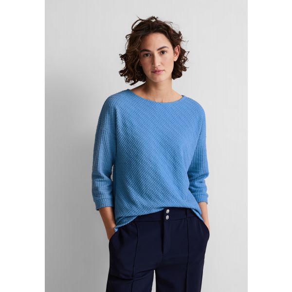 Street One sweater light spring blue 320884 15572