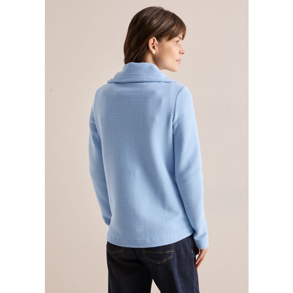 Cecil sweatvest light blue 322625 26242