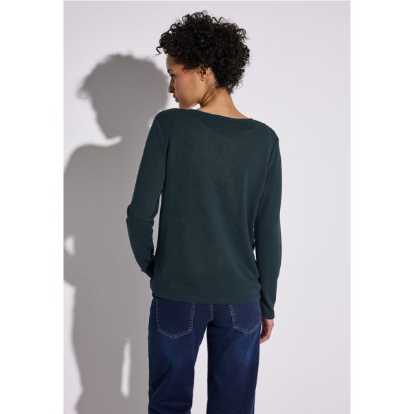 Street One openvallend vest green 322908 15930