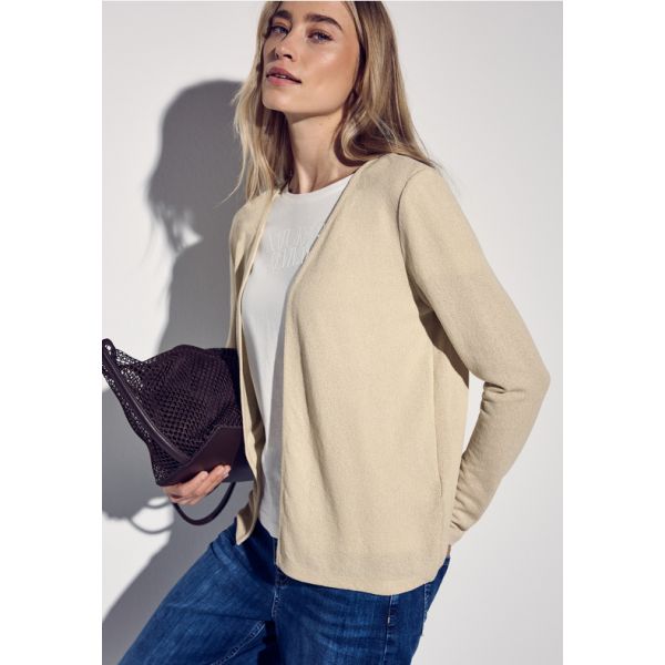 Street One openvallend vest beige 322908 16667