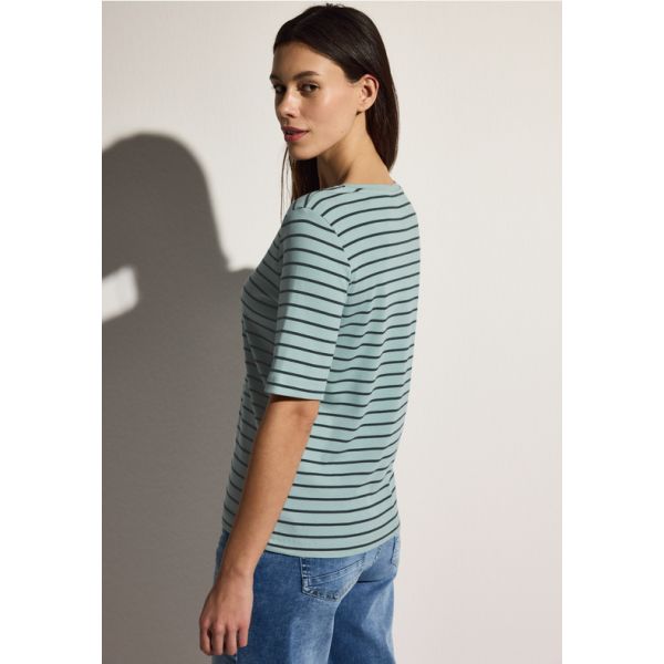 Cecil streep shirt salvia green 322913 26560