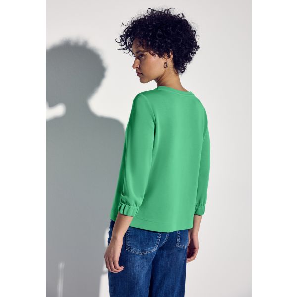 Street One sweater tendril green 322937 16342