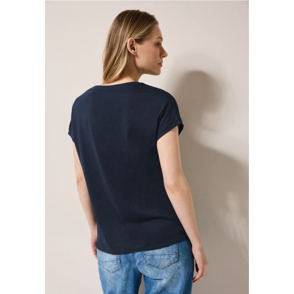 Cecil shirt universal blue 323100 15512