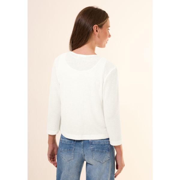 Cecil openvallend vest vanilla white 323381 13474