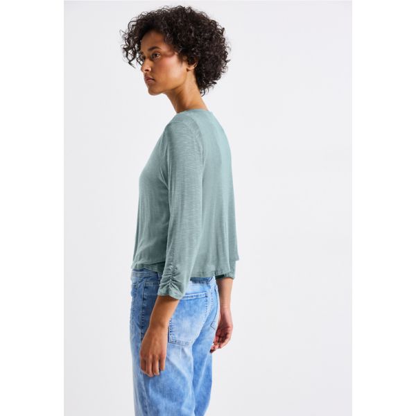 Street One dun vest arona blue 323386 17020