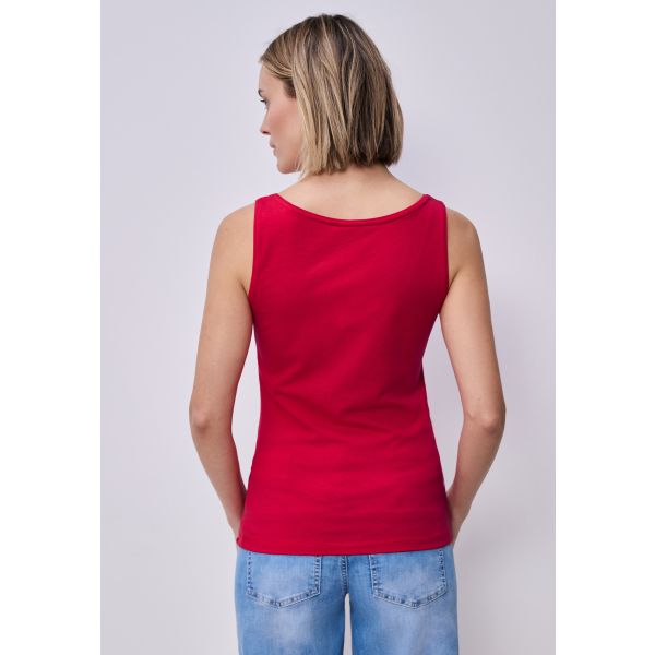 Street One basis top salsa red 323636 17504
