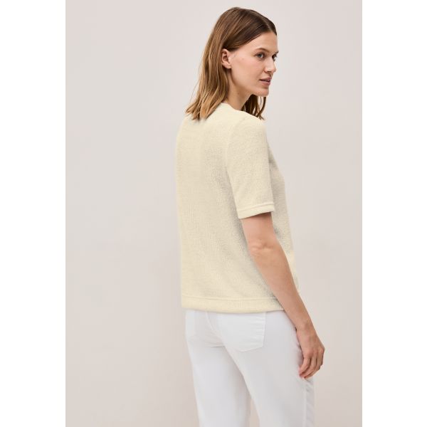 Cecil brei shirt light beige 323722 16767