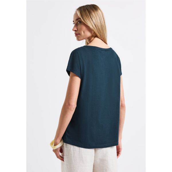 Srteet One tekst shirt tide blue 323740 26857