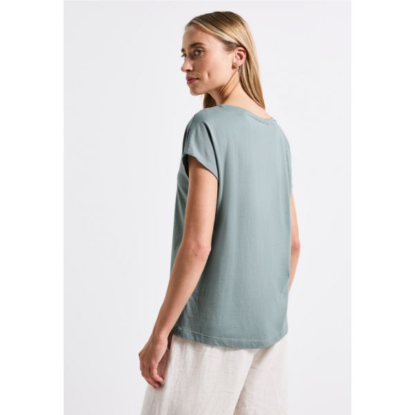 Srteet One tekst shirt arona blue 323740 27020