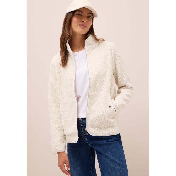 Cecil teddy vest vanilla white 323890 15641