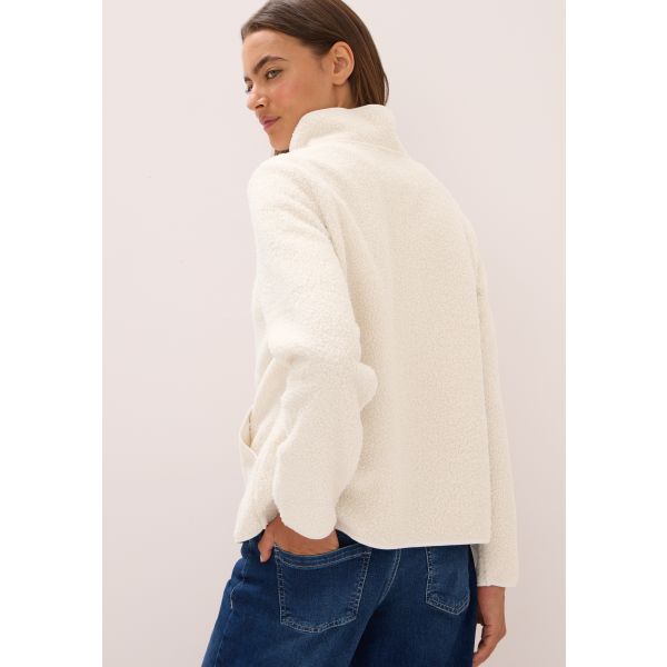 Cecil teddy vest vanilla white 323890 15641