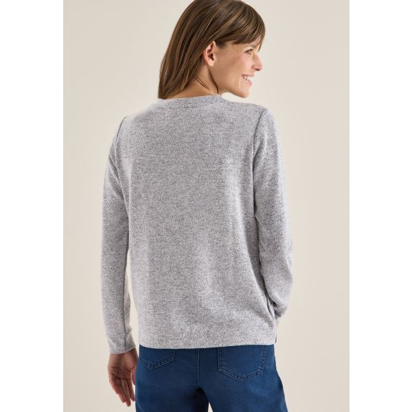 Cecil mêlee shirt urban dark blue 324032 17324
