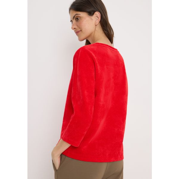 Cecil corduroy shirt fiery red 324038 16953