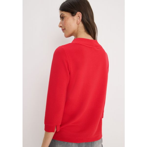 Cecil rib sweater fiery red 324048 16953