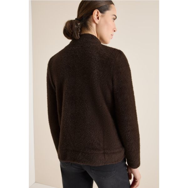 Cecil teddy vest tartufo brown 324146 16856