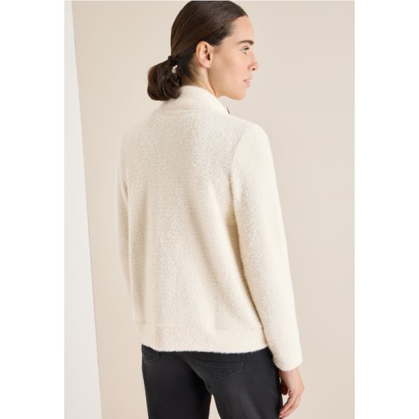 Cecil teddy vest light greige 324146 17089