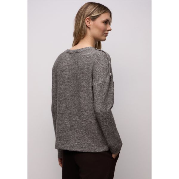 Street One zacht shirt rustic brown 324401 17264