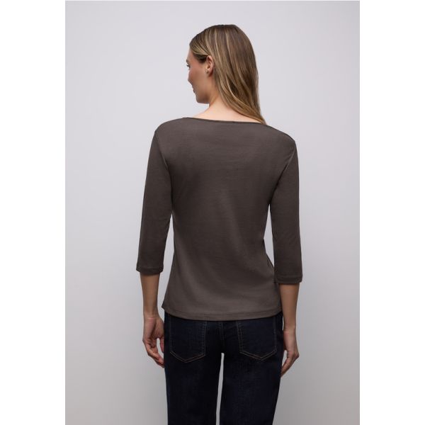 Street One hartneck shirt molten earth 324527 1751