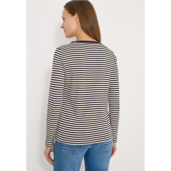 Cecil streep shirt universal blue 324532 25512