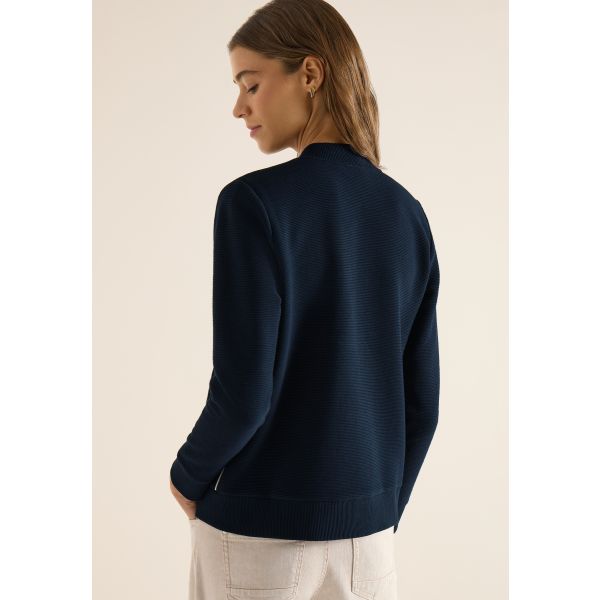 Cecil sweatvest universal blue 324650 15512