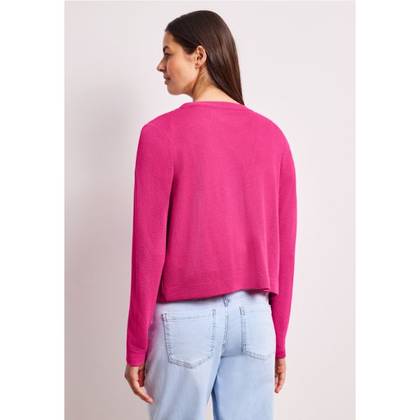 Street One openvallend vest magenta 324788 17281