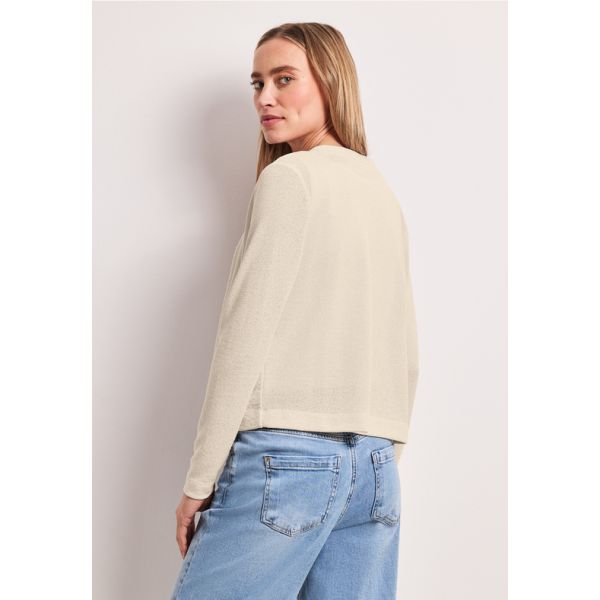 Street One openvallend vest beige 324788 17499