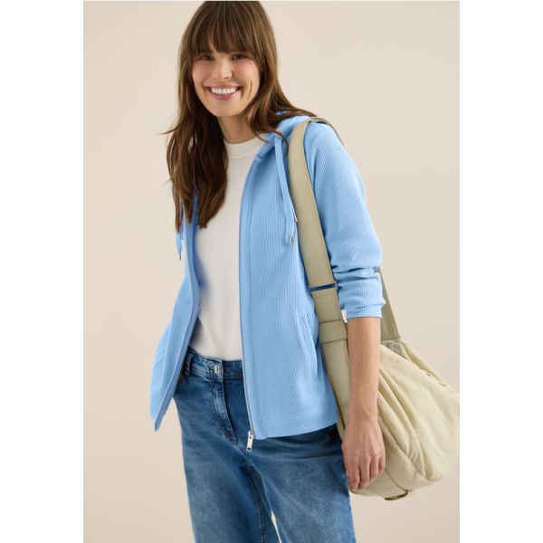 Cecil sweatvest light blue 324828 27339
