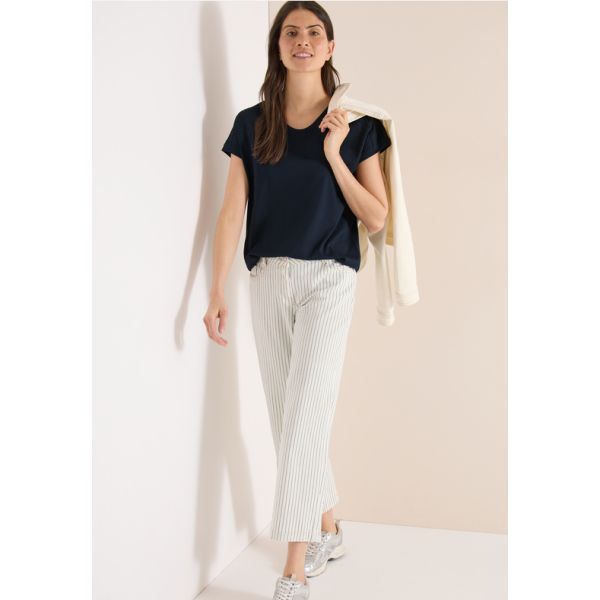 Cecil detail shirt universal blue 325039 15512