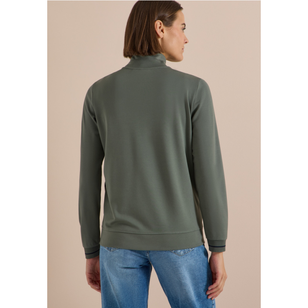 Cecil sweat vest olive green 325691 17798