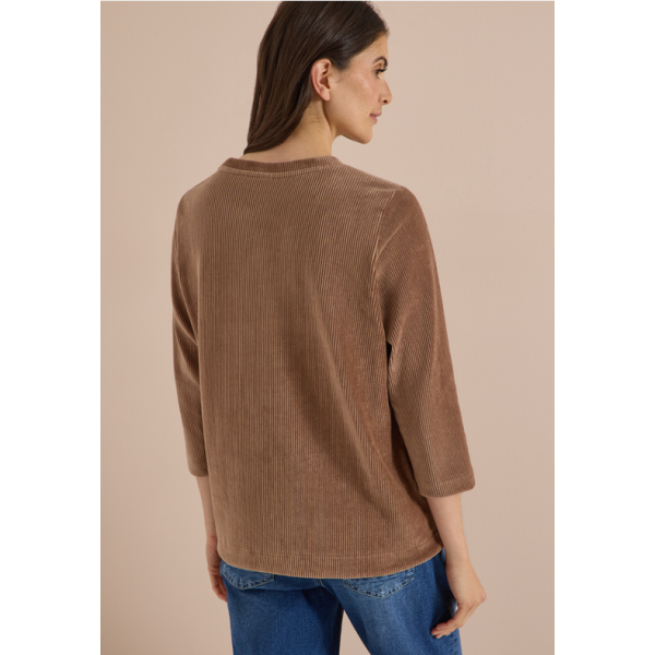 Cecil corduroy shirt creamy mocha 325695 17766