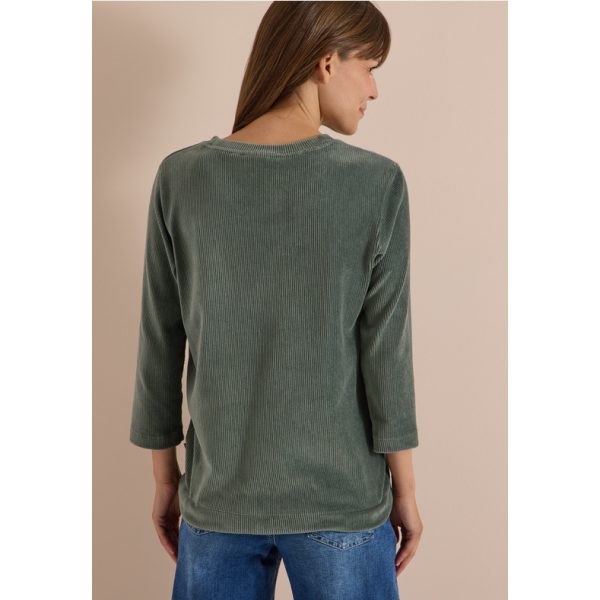 Cecil corduroy shirt olive green 325695 17798