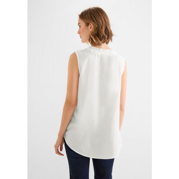 Street One blouse top off white 343923 10108