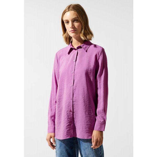 Street One lange blouse meta lilac 344112 15141