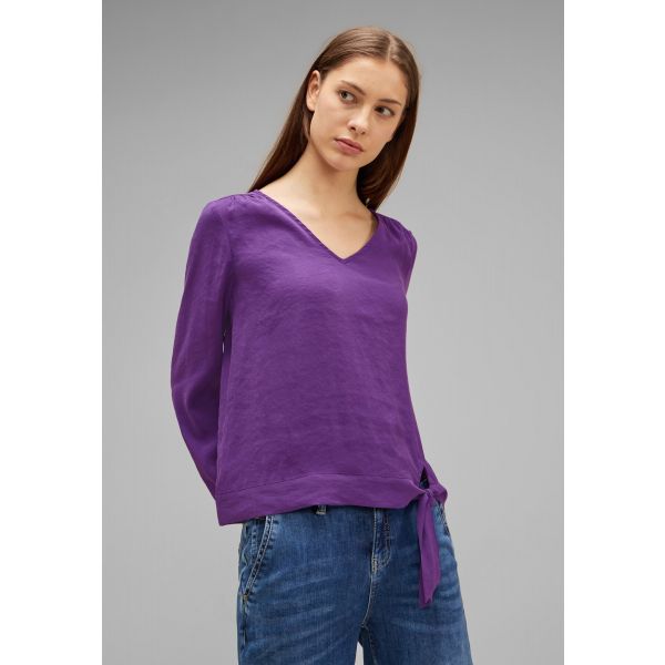 Street One blouse pure lilac 344331 15408