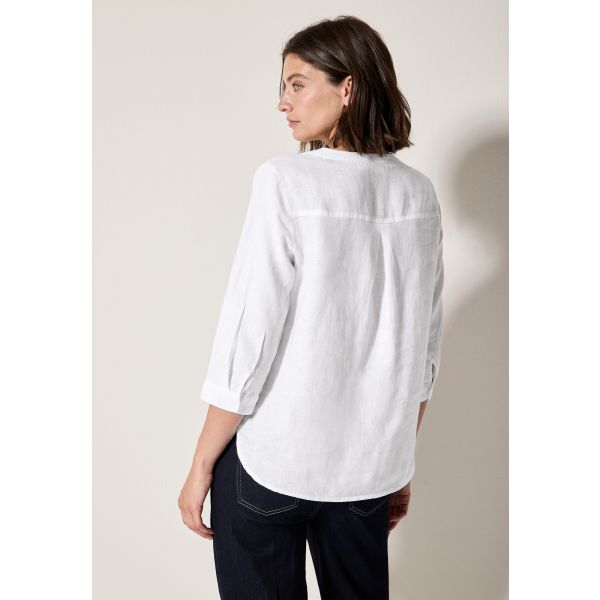 Cecil linnen blouse white 345359 10000