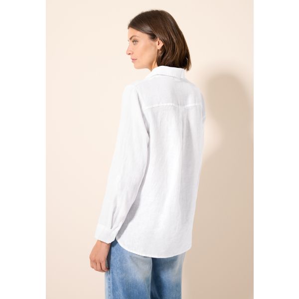 Cecil linnen blouse white 345377 10000