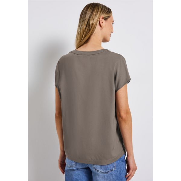 Street One viscose blouse beige 345728 16790