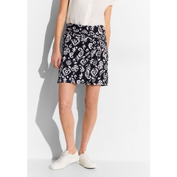 Cecil print skort black 361486 30001