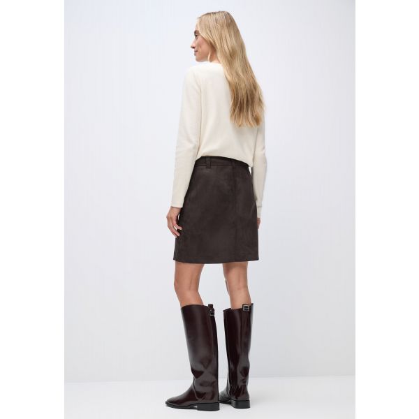 Street One suedine rok roast brown 361819 16866