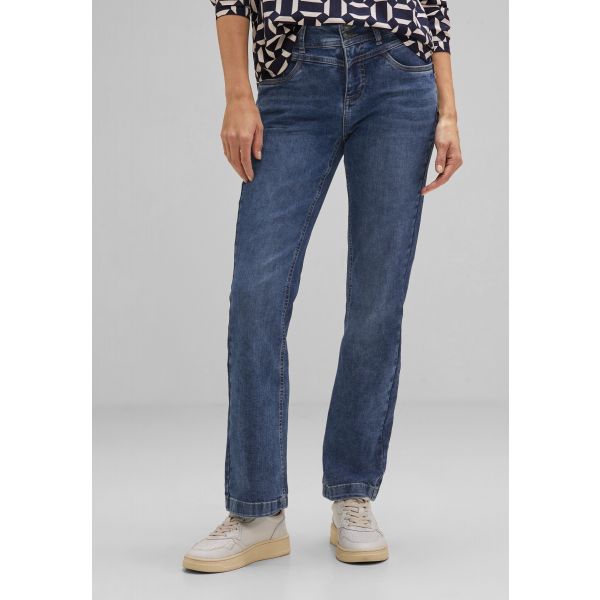 Street One bootcut denim mid blue 376785 15419