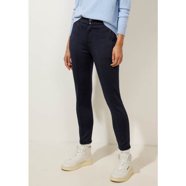 Street One scuba broek deep blue 376787 11238